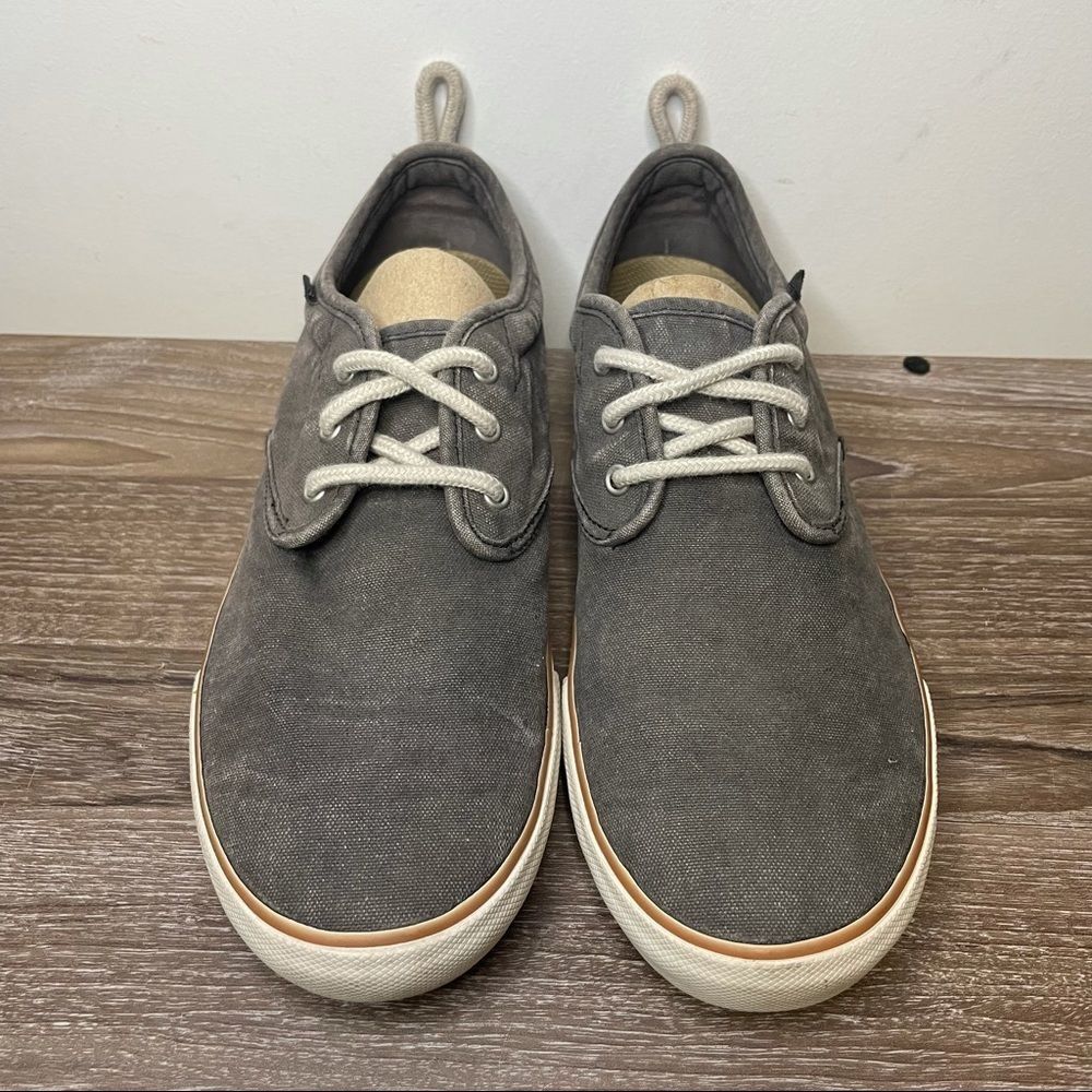 Sanuk | Guide Plus Sneaker - Washed Grey ; Womens 9.5 - Picture 2 of 9